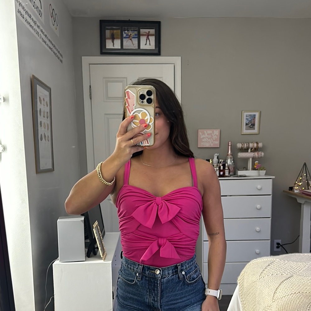 Zara Bow Detail Women's Bodysuit